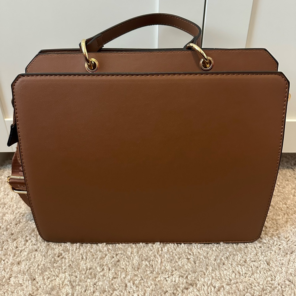 Steve Madden Evelyn Brown Crossbody Bag - Picture 4 of 8